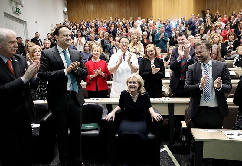 An Taoiseach, Leo Varadkar leads the tributes to Professor Laura Viani.