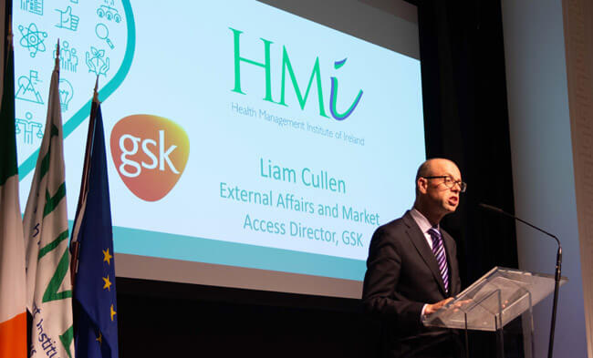 Mr. Liam Cullen, Director External Affairs and Public Policy, GSK Ireland