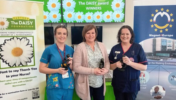 Letterkenny Hospital nurses receive
DAISY awards