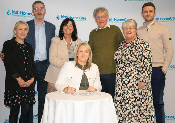 Irish Homecare CEO signs the Compassionate Leadership Pledge